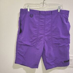 Raised by Wolves purple shorts